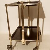 Foldable black foldable rolling service 50s