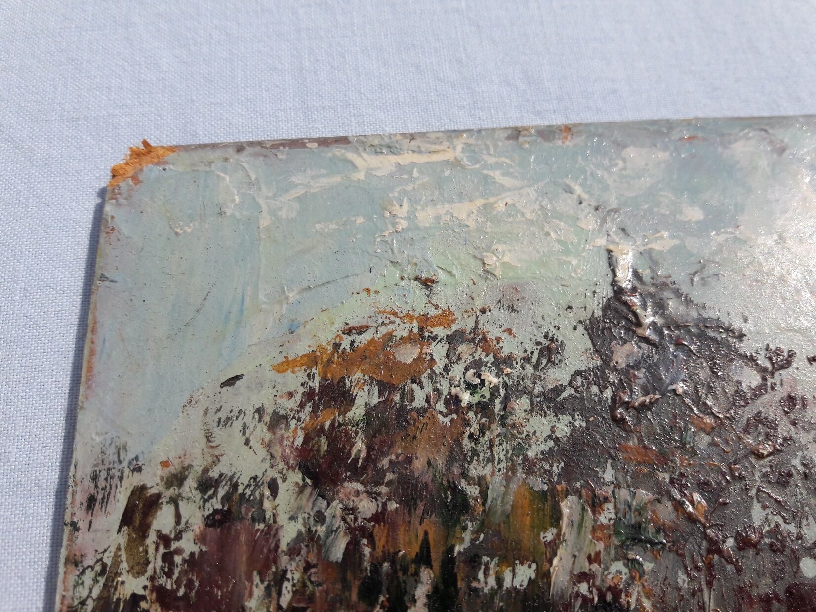 Snow painting