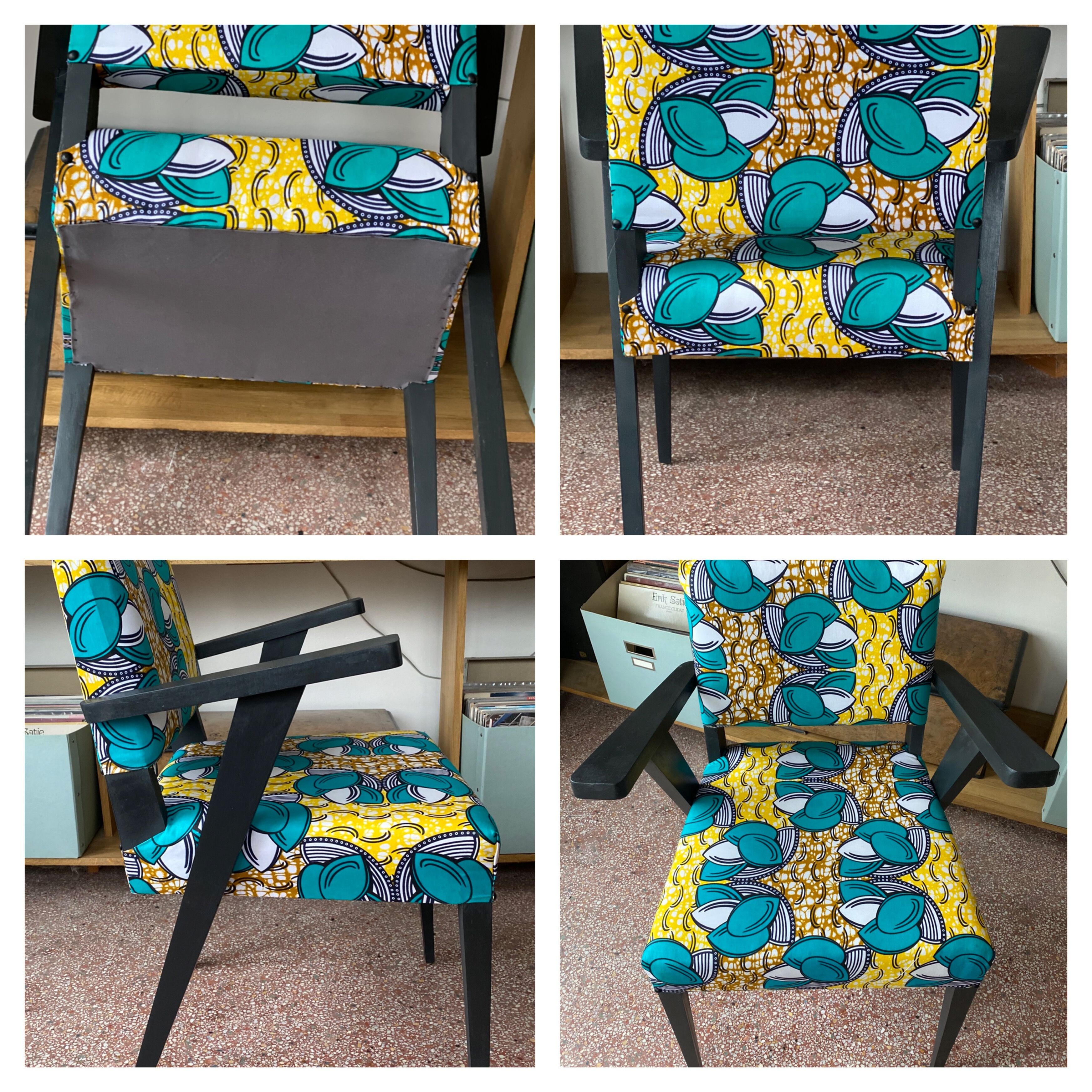 Vintage wax chair