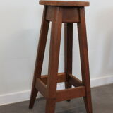 Set of 4 brutalist bar stools