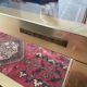 Pierre Vandel Paris 1970s vintage coffee table in brass and glass.