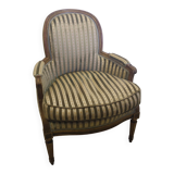 Louis XVI style bergère armchairs