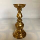 Large brass candlestick