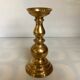 Large brass candlestick