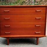 Commode vintage en teck