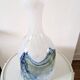 Grand vase en verre de Murano design années 70