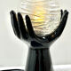 Vintage ceramic hand lamp