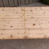 Large fir farm table