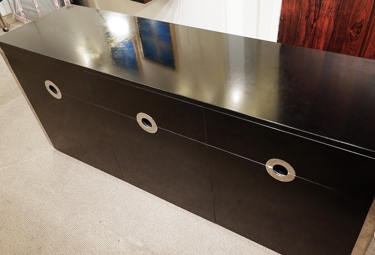 Sideboard by Willy Rizzo for Mario Sabot, 1970s