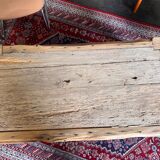 Artisanal vintage coffee table in solid wood