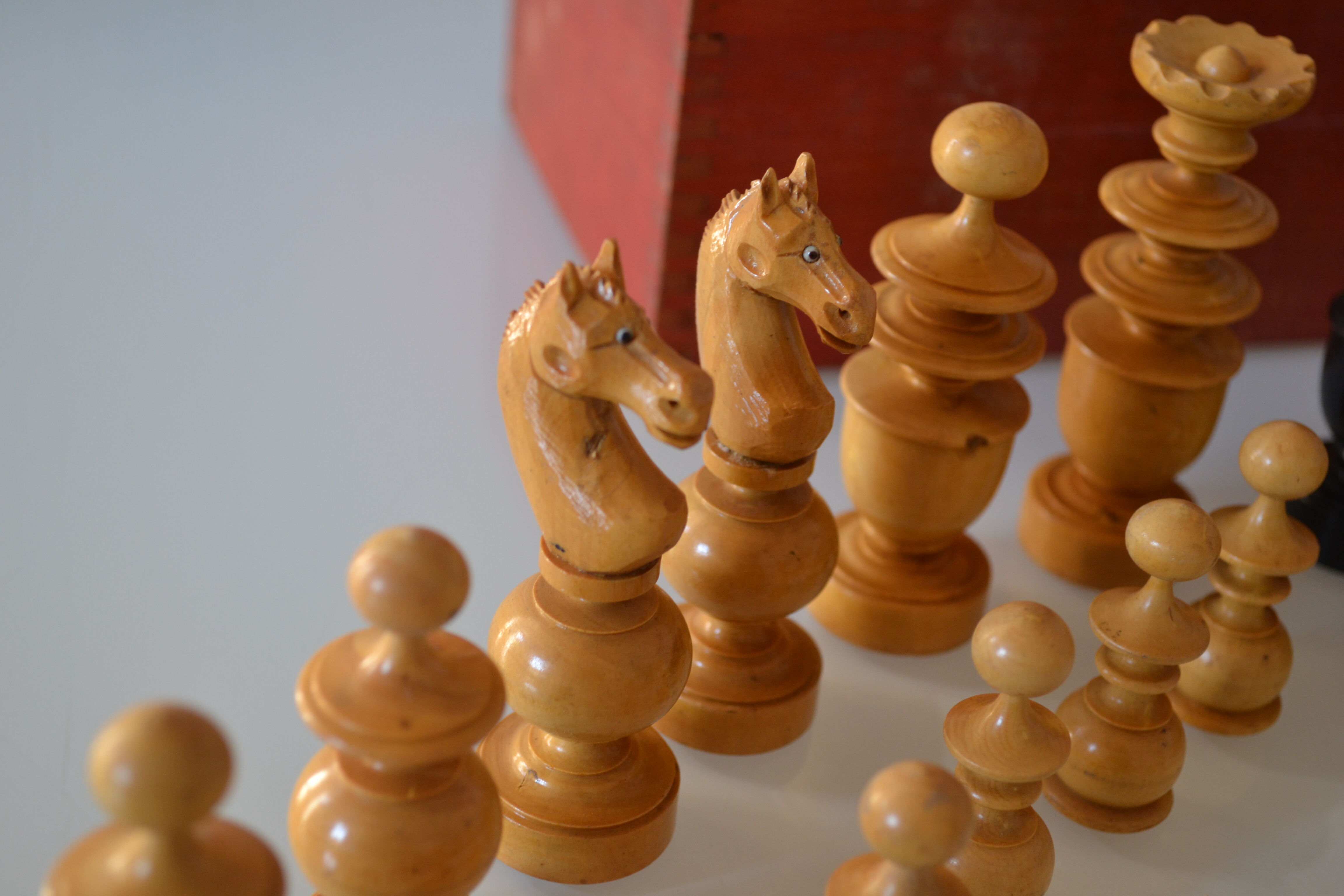 Vintage chess game