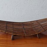 Wooden tray design of the 70s