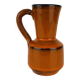 Vintage orange ceramic vase, 1970s