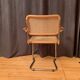 Chair with raffia, Italy, 1980s