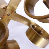 Pair of Scandinavian brass candlesticks Ivar Ålenius Björk for Ystad Metall 1960