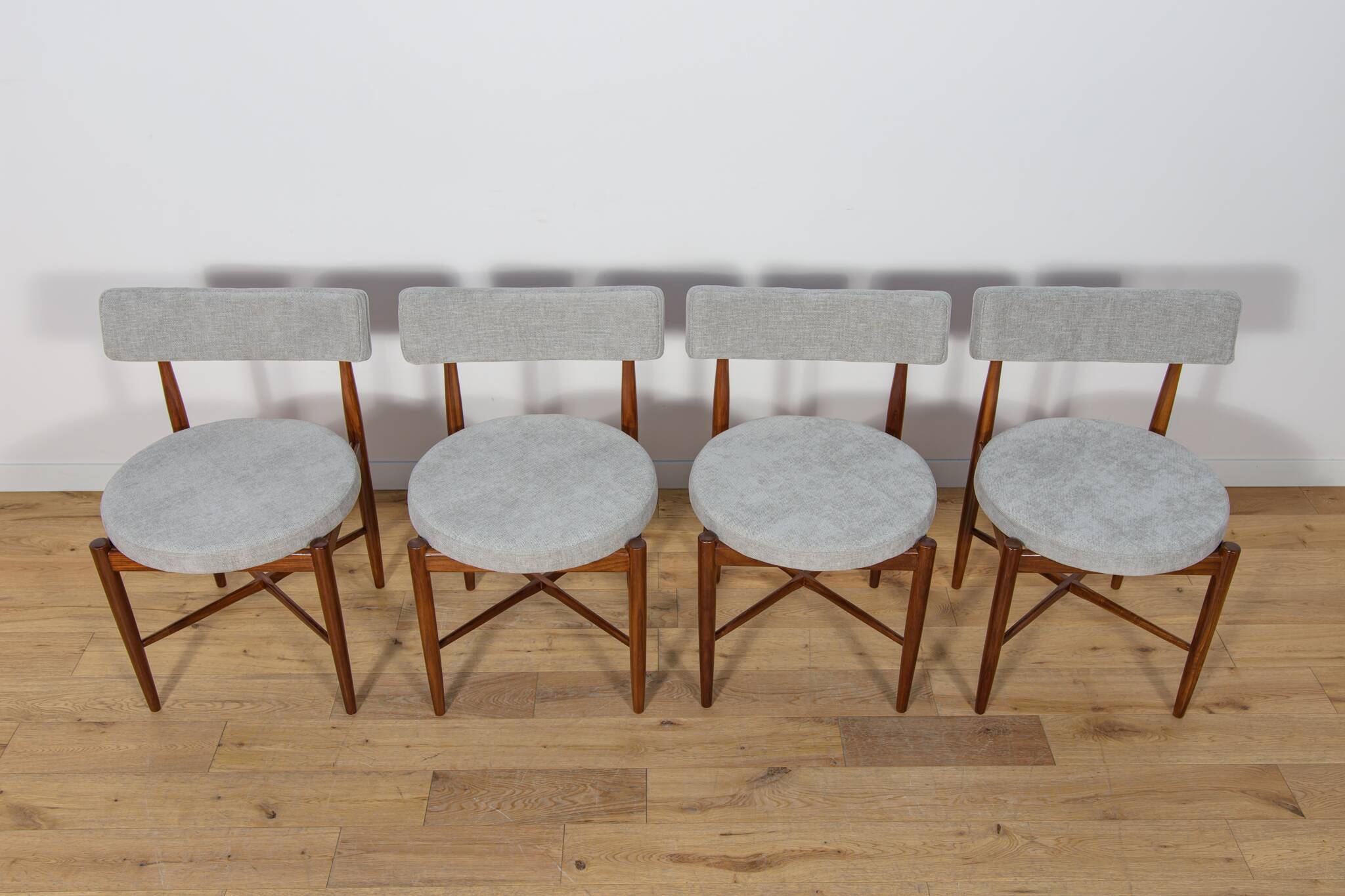 Mid-Century Teak Dining Chairs by Ib Kofod Larsen for G-Plan, 1960s.