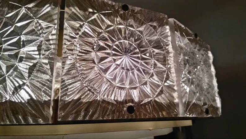Huge Chandelier/pendant by Kamenický Šenov, 1970s