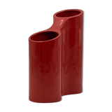 Vintage ceramic vase Gabbianelli style - mid century vase - 70s design