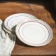 Set of 4 dessert plates "Marianne"