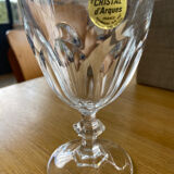 Lot de 6 verres à pied cristal d’Arques
