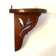 Small walnut shelf