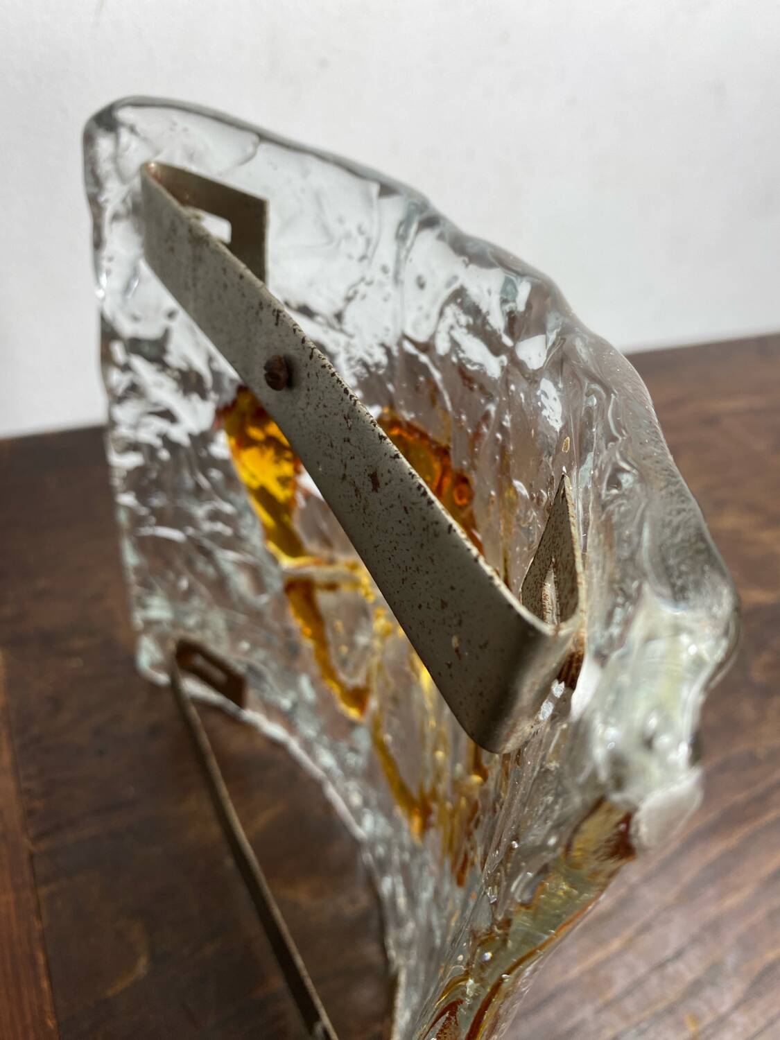 Murano glass wall sconce