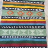 Corridor kilim multicolor wool 200x68cm