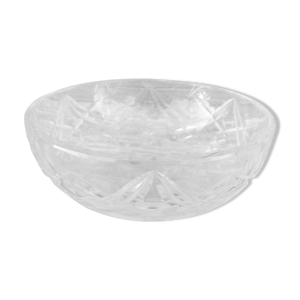 saladier coupe ancien - cristal cristal