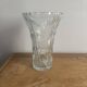Vase en cristal taillé