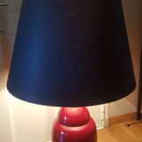 Ceramic lamppost with lampshade, Jacques Molin