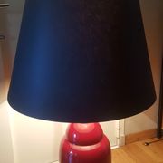 Ceramic lamppost with lampshade, Jacques Molin