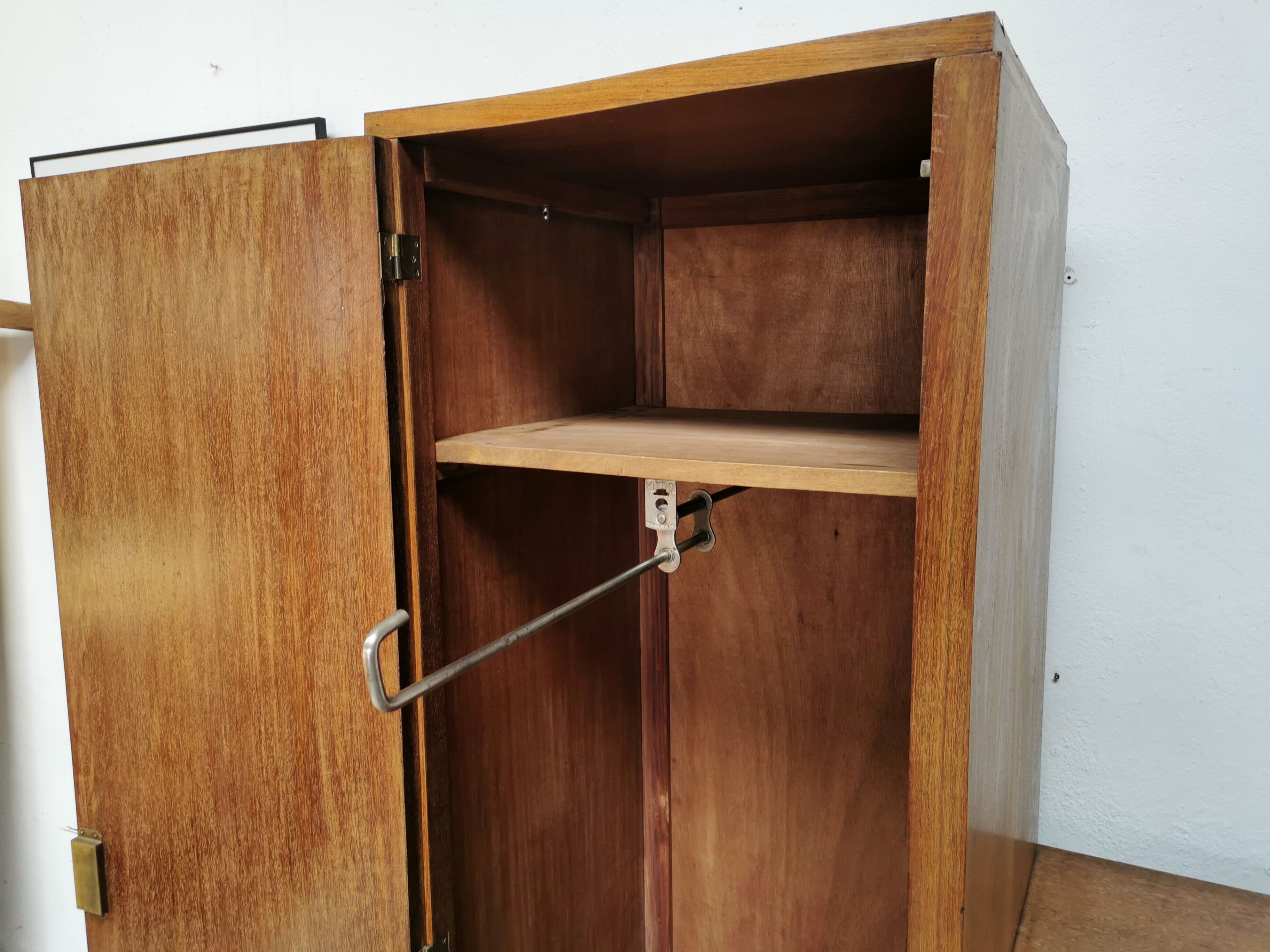 Vintage asymmetrical wardrobe
