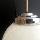 Mid century modern ceiling lamp 40s pendant glass ball