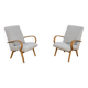 Fauteuils Modèle 53 par Jaroslav Smidek pour Ton, 1960s, Set de 2