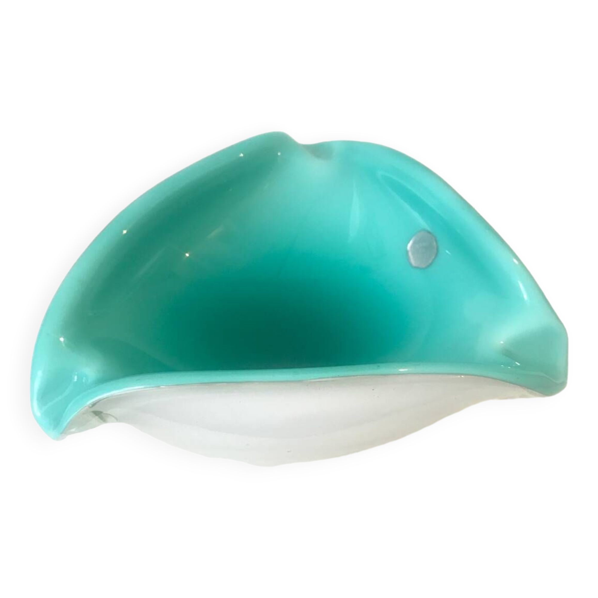 Sommerso opaline ashtray, Murano