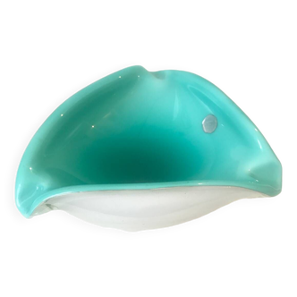 Sommerso opaline ashtray, Murano
