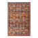 Antique red oriental Persian carpet in wool