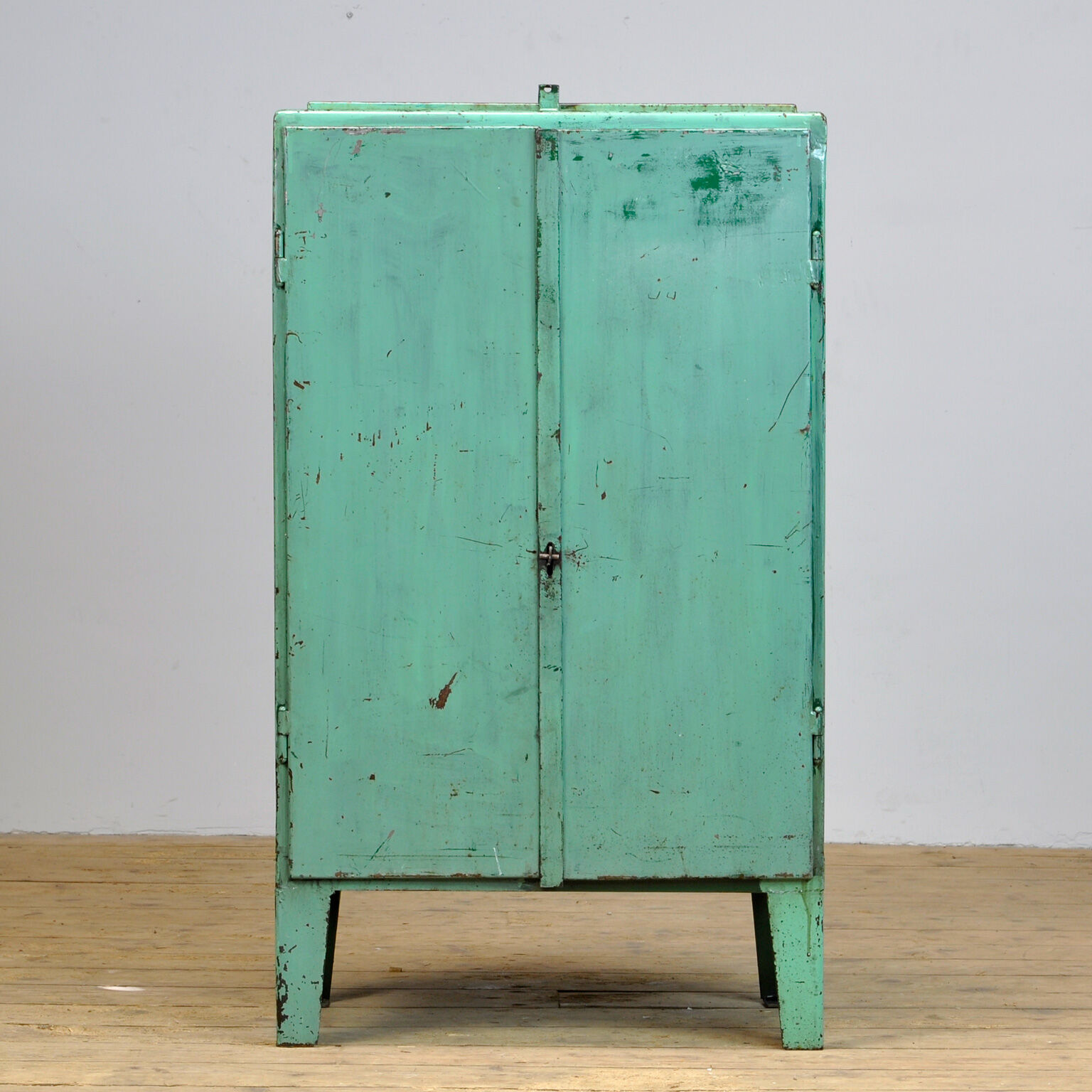 Industrial Iron Cabinet, 1960s