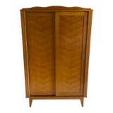 Vintage wardrobe with compass feet