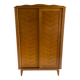 Vintage wardrobe with compass feet
