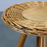 Tabouret en bois Jan Kalous des années 1970 pour ULUV, Tchécoslovaquie