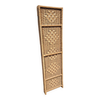 Paravent en bois et cordes 3 vantaux