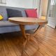 Art Deco Gueridon – Burl wood top – Walnut – 1930-1950