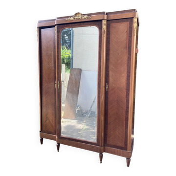 Wardrobe 1926 thuya and mahogany