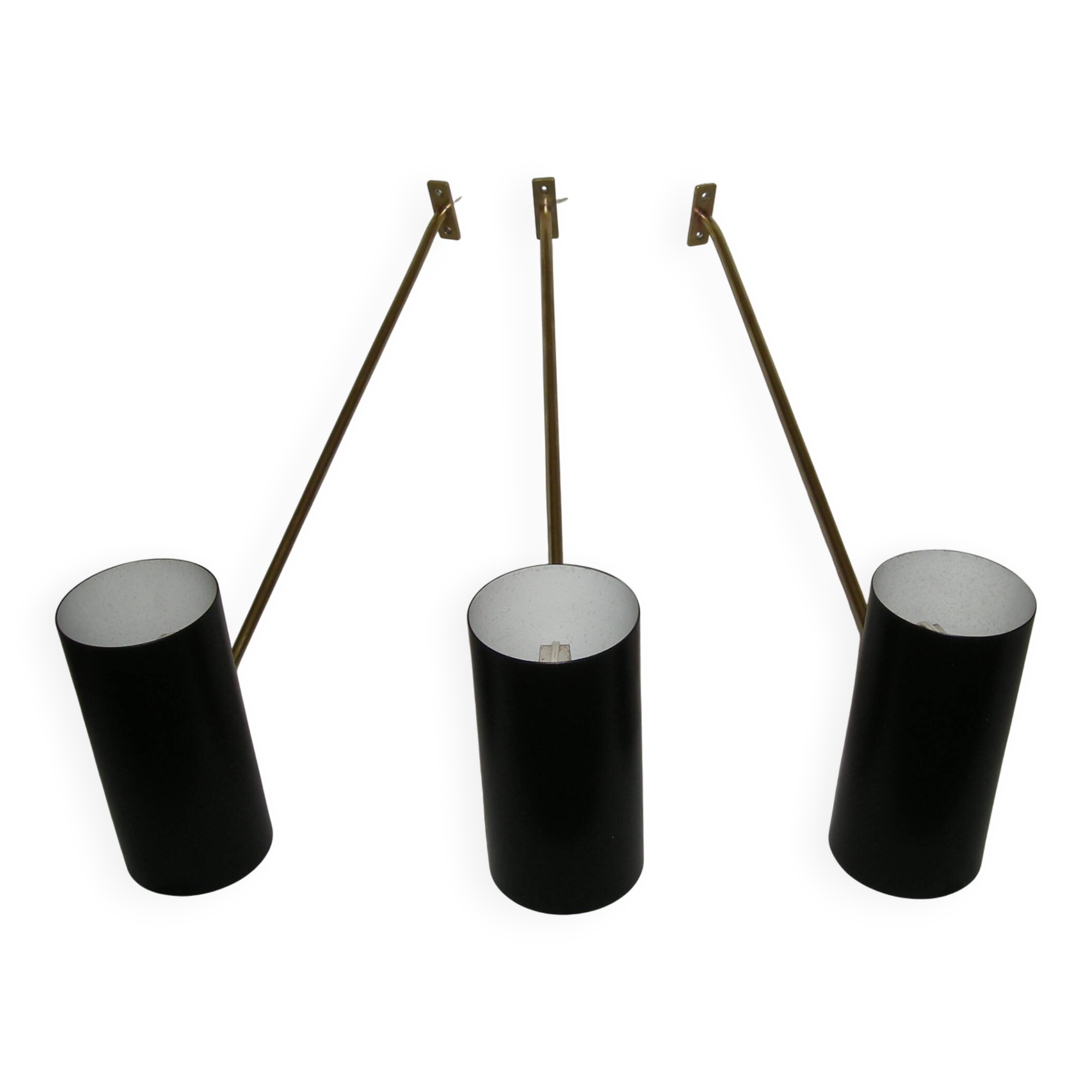 Pipe wall light - large model from the 50s