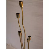 Lampadaire vintage flexibles en métal 1970