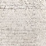 7x10 Brown White Handmade Turkish Vintage Rug 209x298Cm