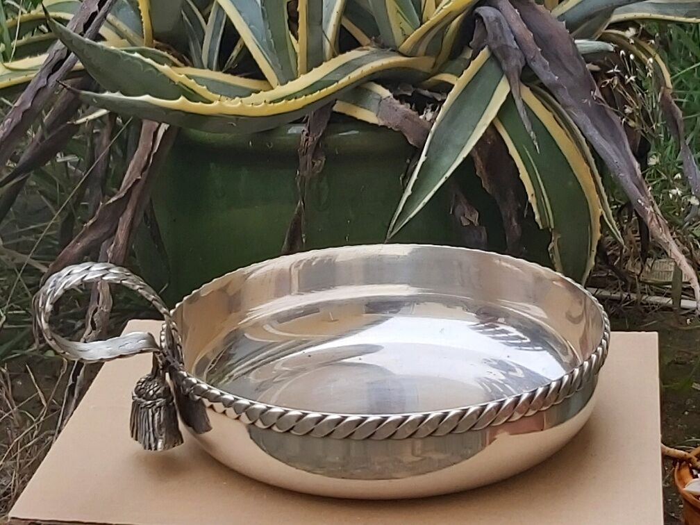 Empty pocket Maria Pergay silver metal