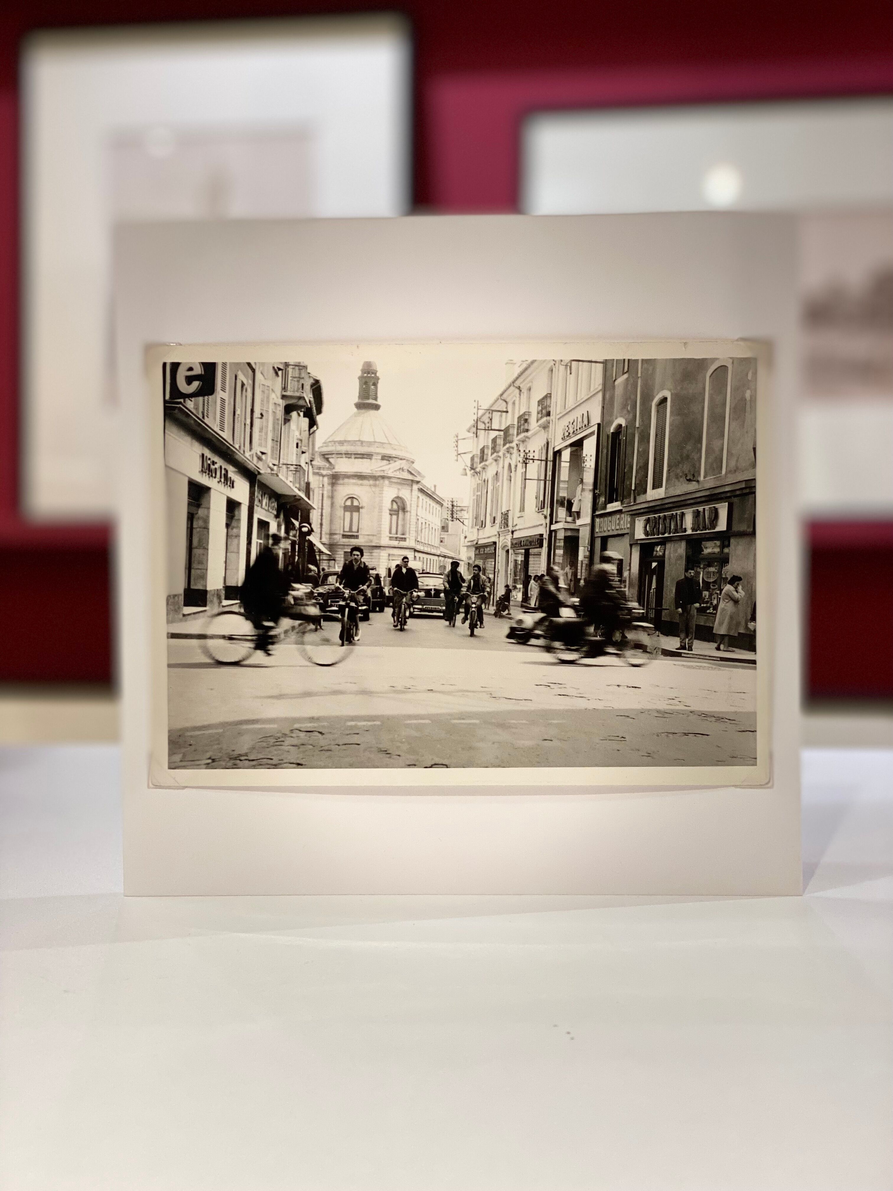 Original silver print - France - Street scene - Circa 1960 - Vintage silver print