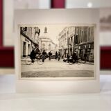 Original silver print - France - Street scene - Circa 1960 - Vintage silver print
